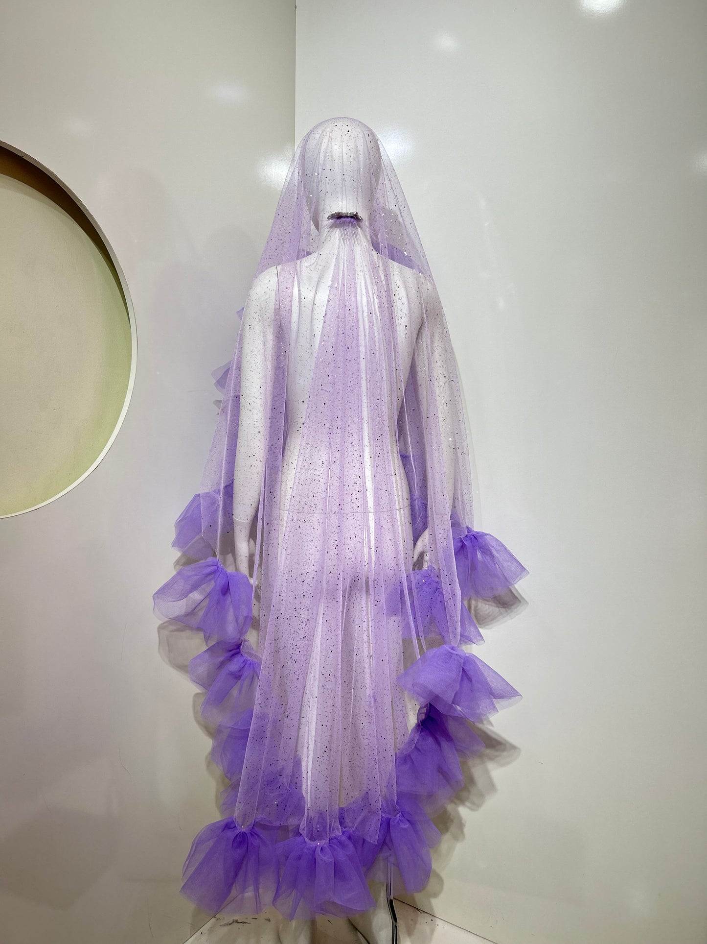 Amethyst Whimsy Veil