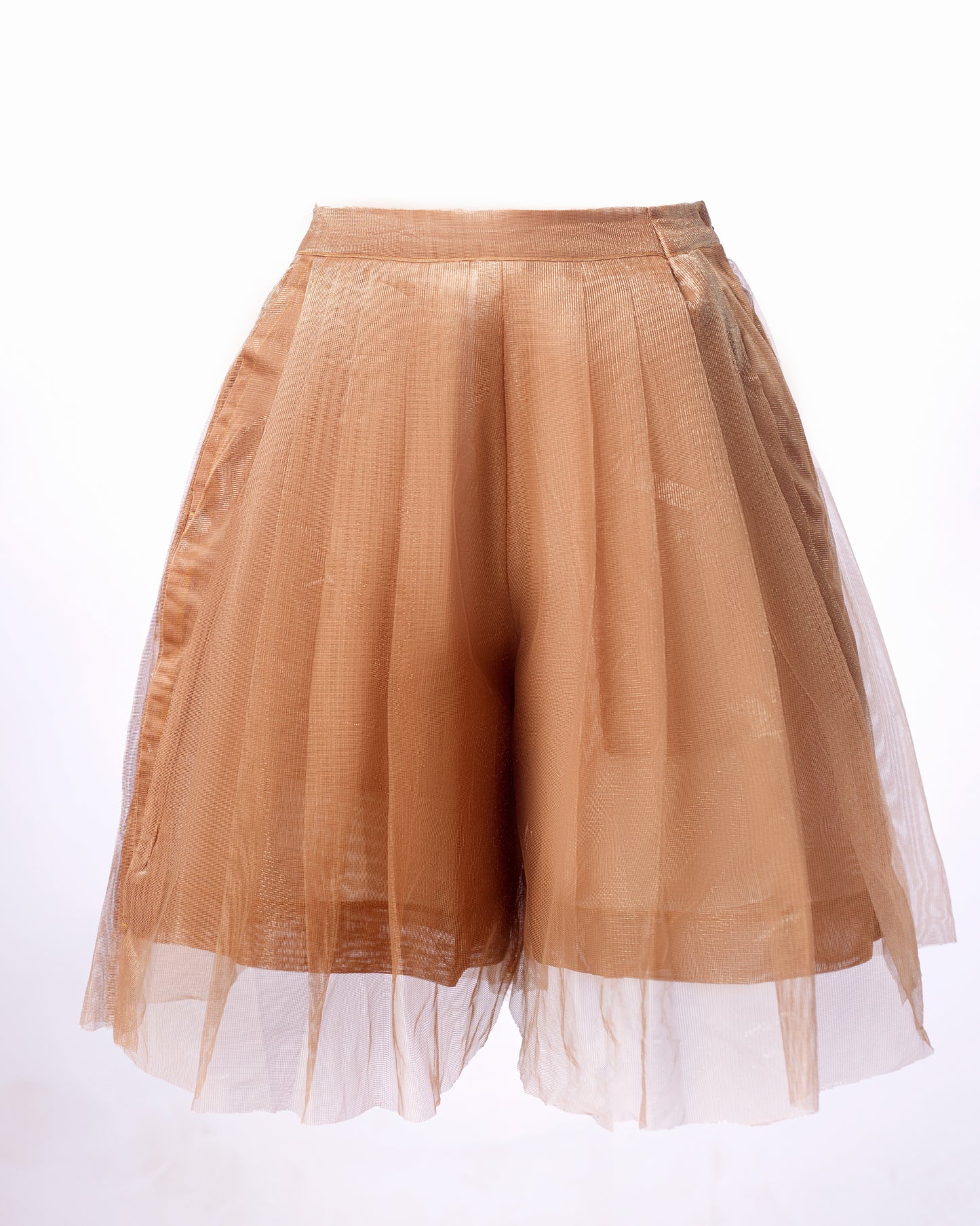 Lustre Tulle Shorts