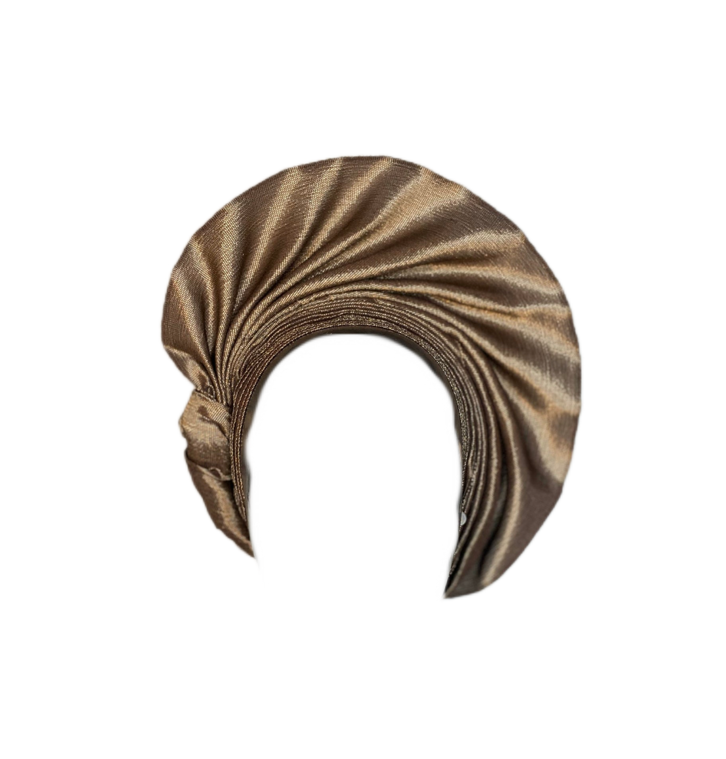 Two tone ready to wear african gele headgear - Dimaz