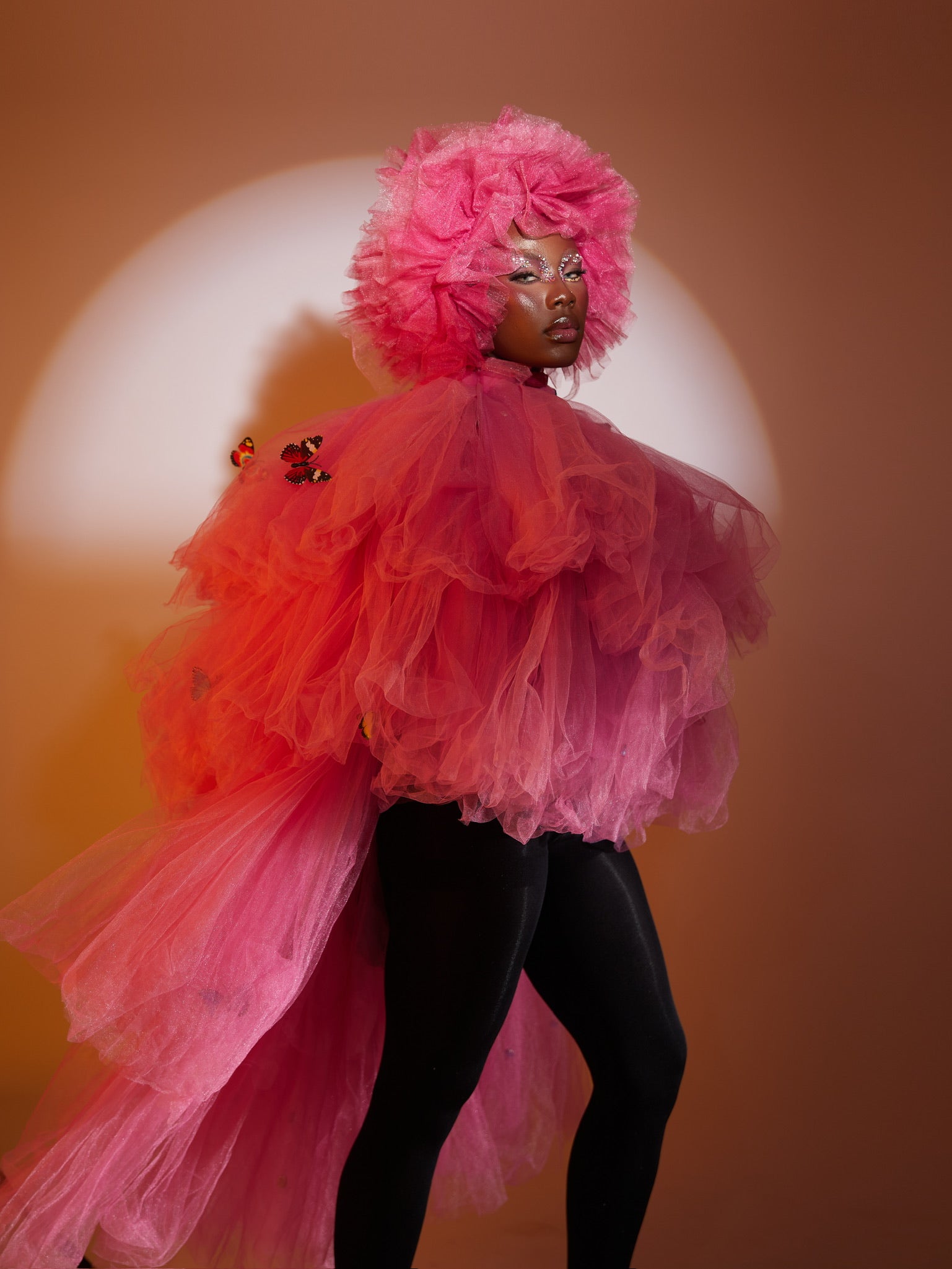 Keisha Butterfly Skirt Gown