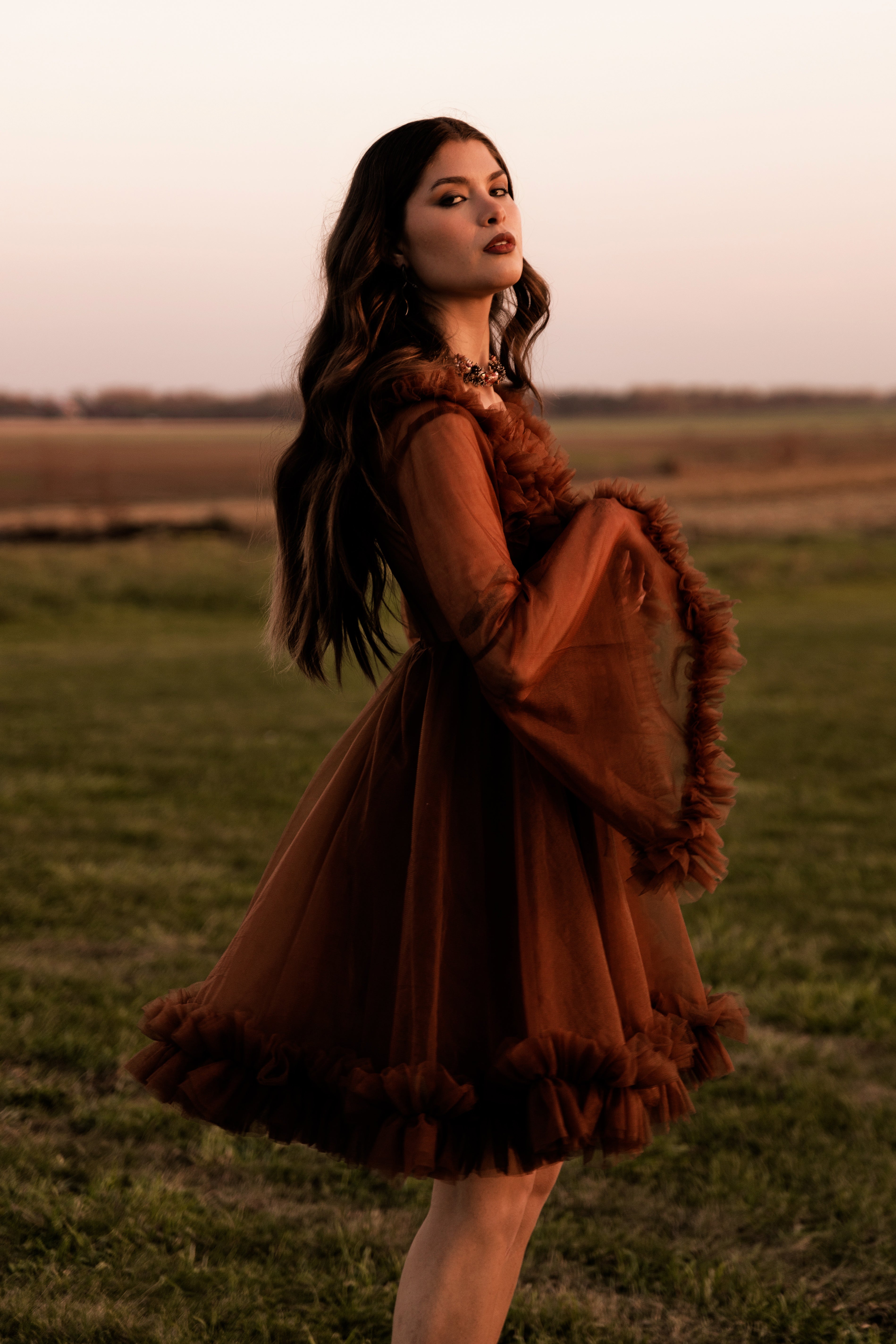 Cinnamon Spice Dress