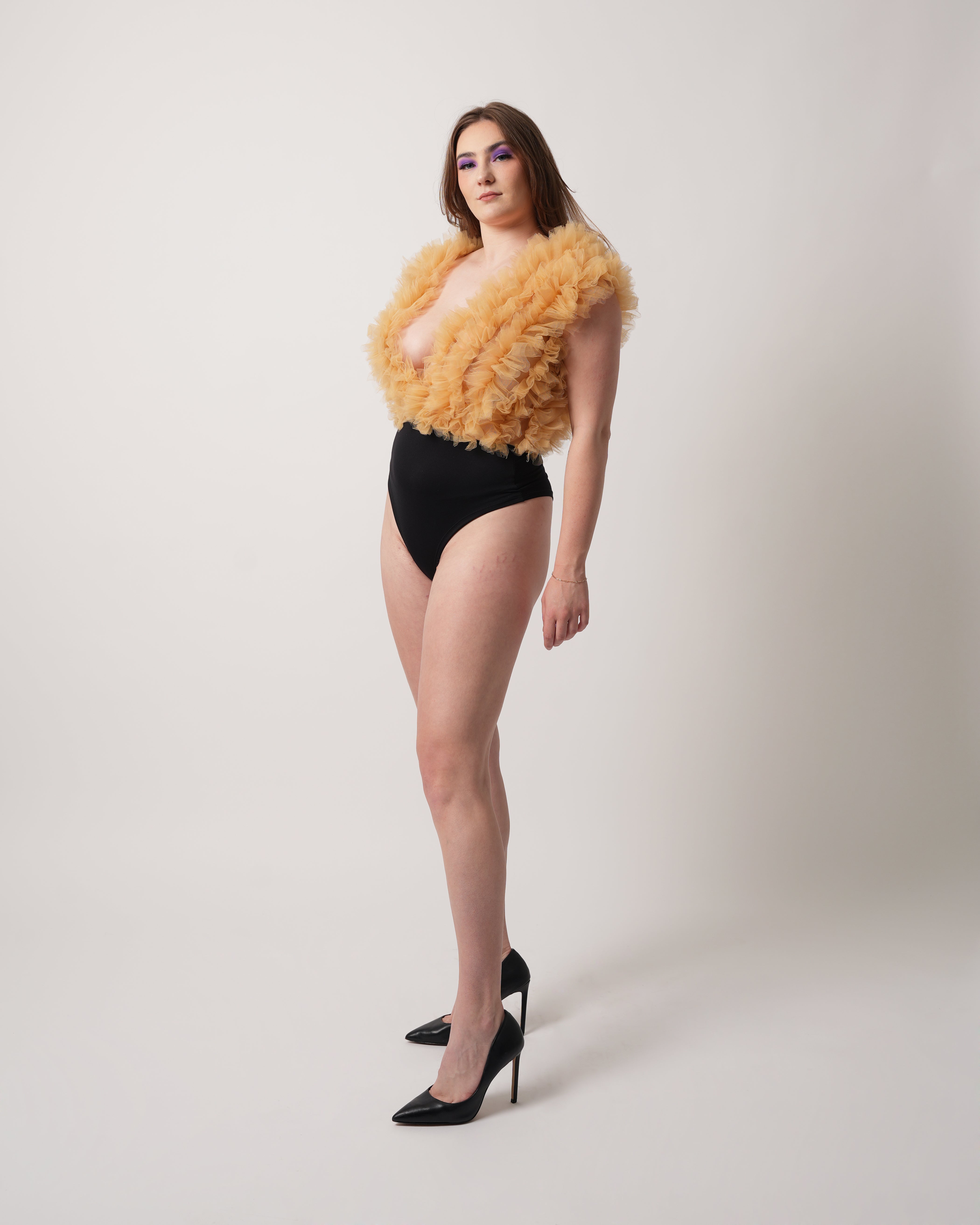 Ruffle Ravish Bodysuit