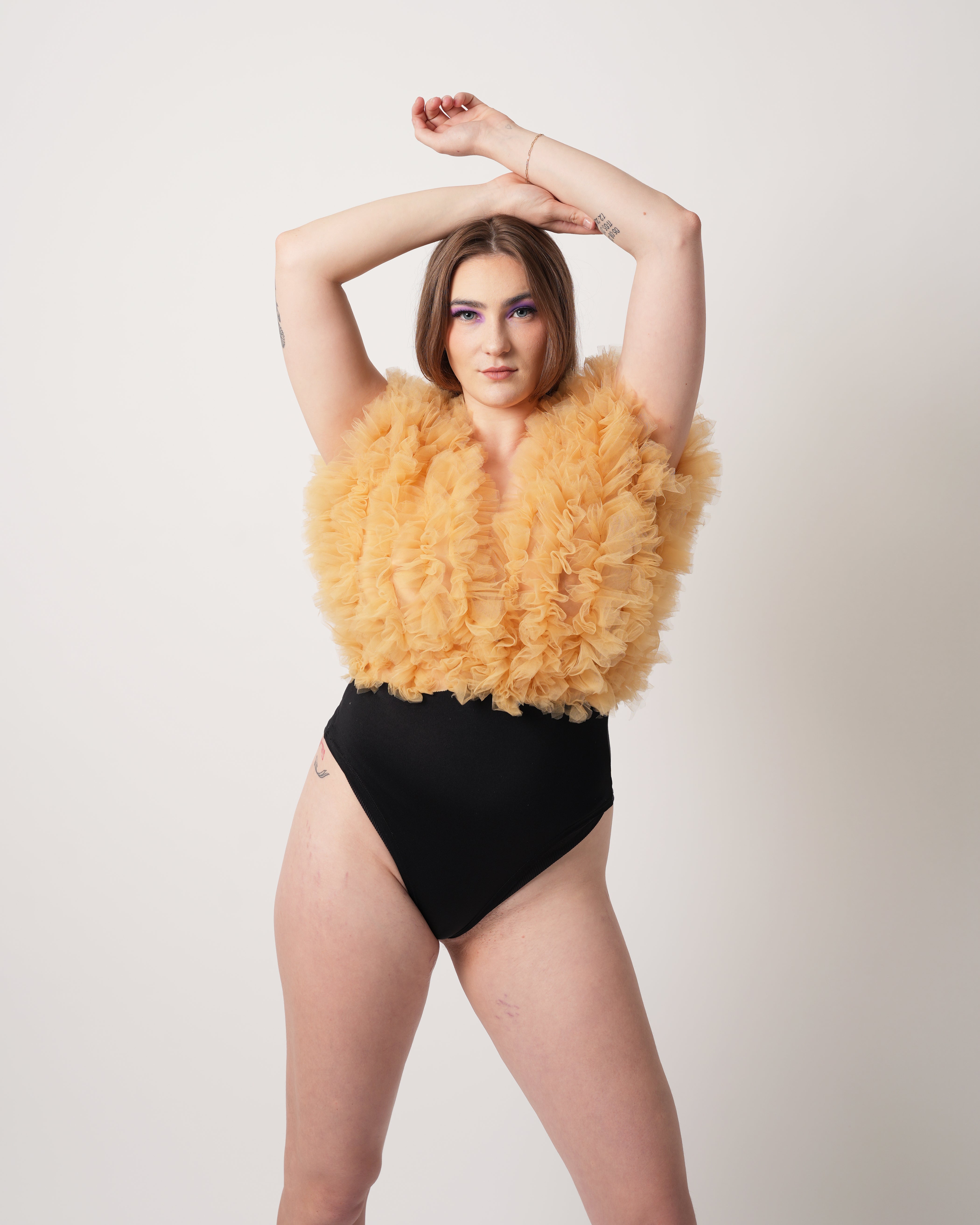 Ruffle Ravish Bodysuit