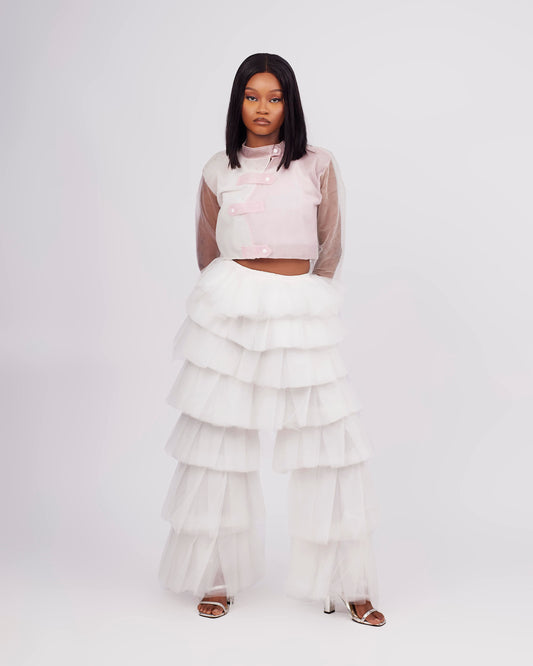 Peggy Cropped Shirt