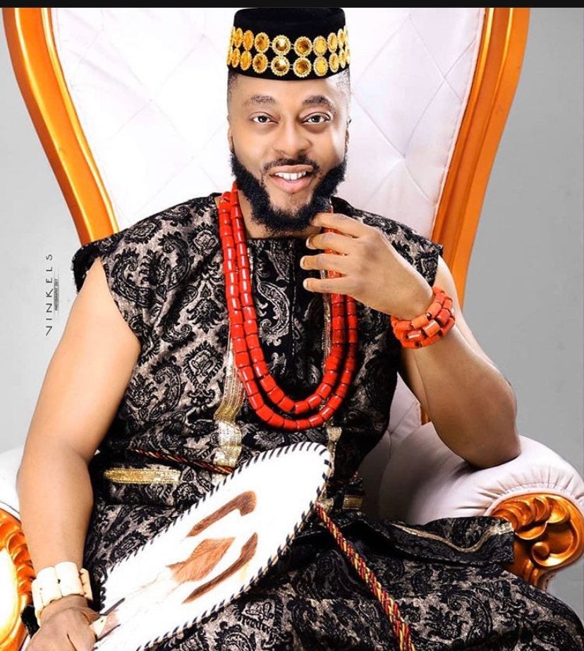 African Mens Hat and Jewelry