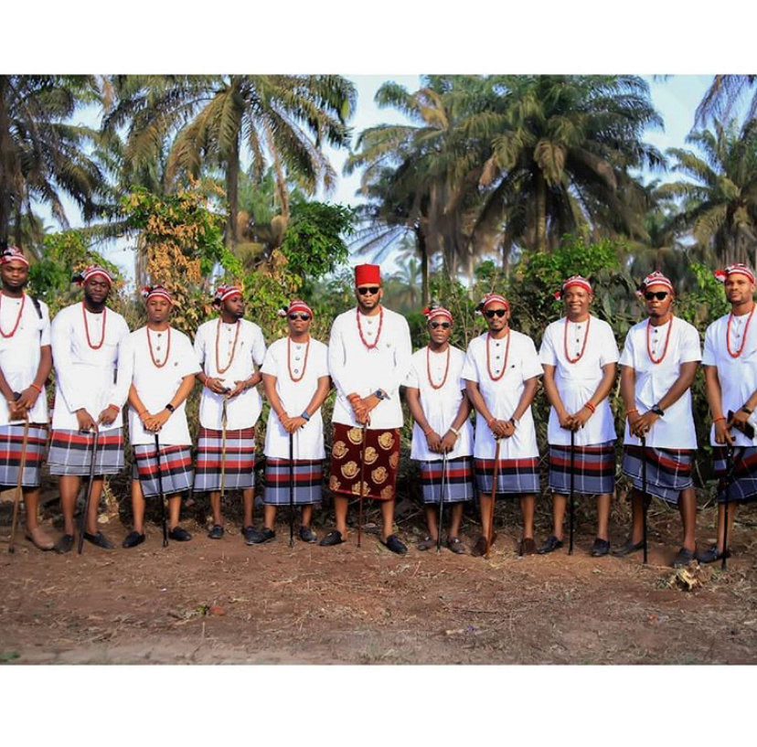 African groomsmen attire - Dimaz