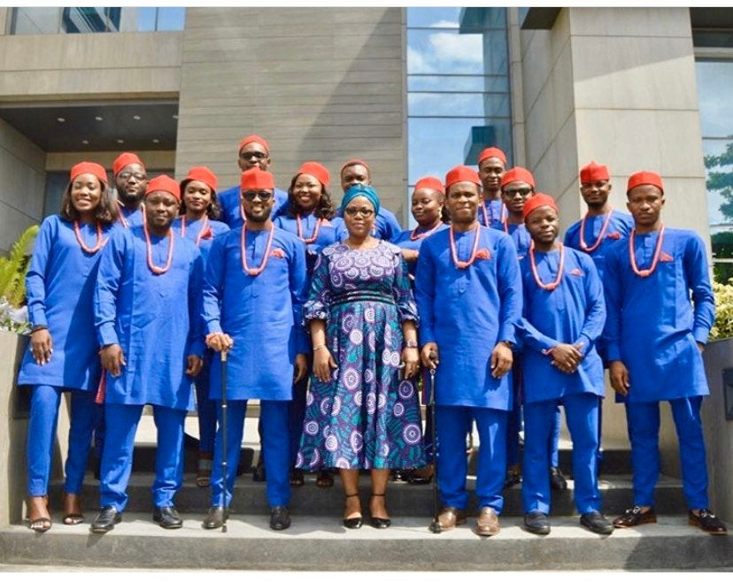 African Group Attire - Asoebi Native Clothing/Jalabiya/Kaftan
