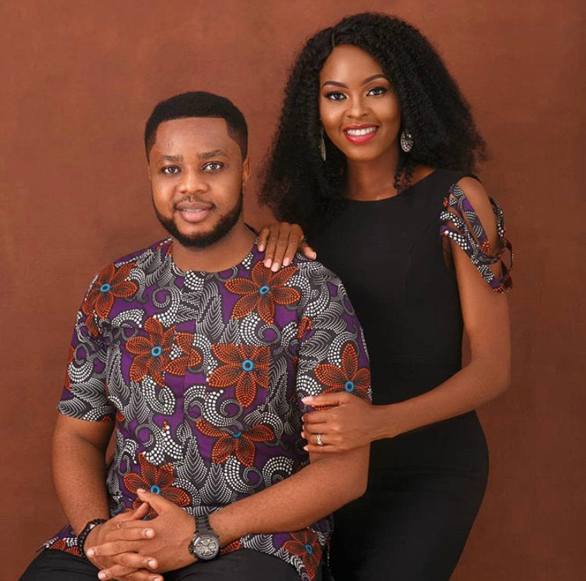 Matching outfit for African couple - Dimaz