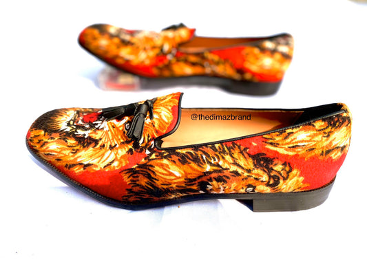 Isiagu/ lion’s head african men’s shoes - Dimaz