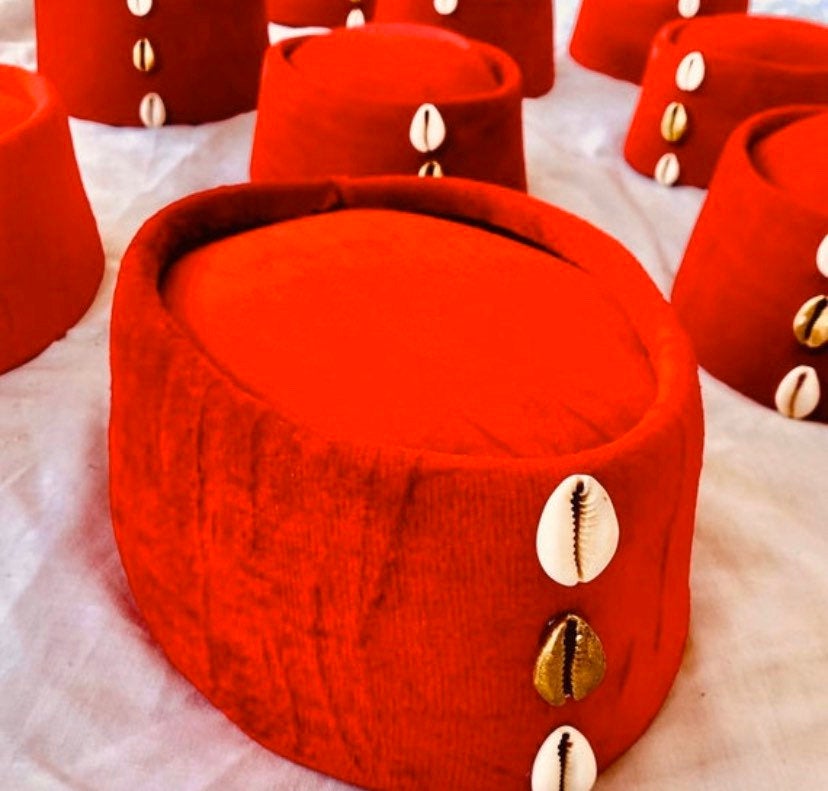 Cowries african hat - Dimaz