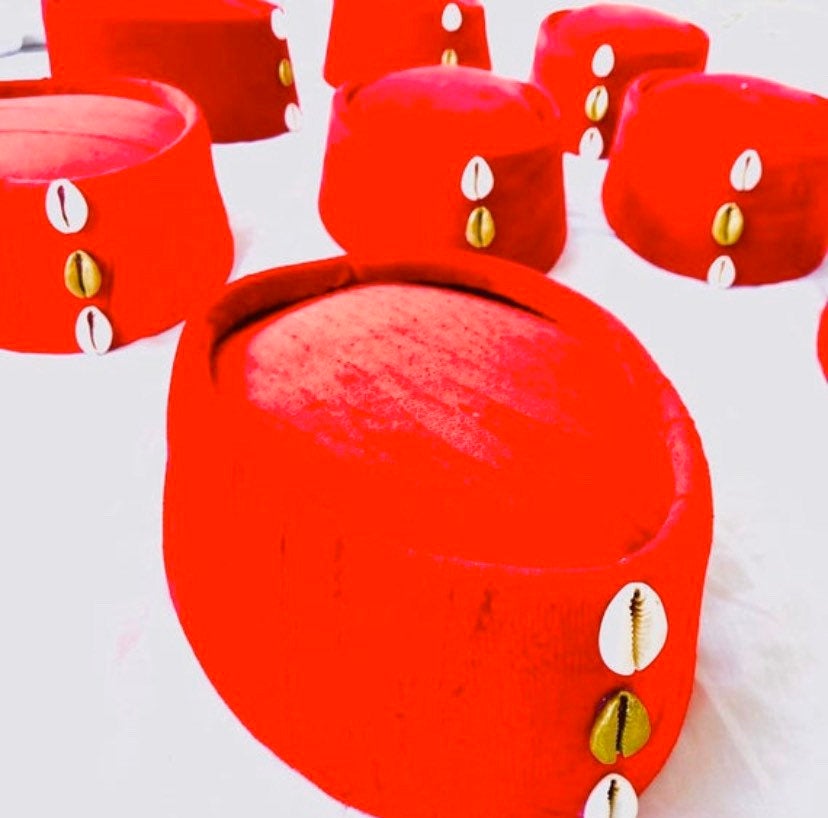 Cowries african hat - Dimaz
