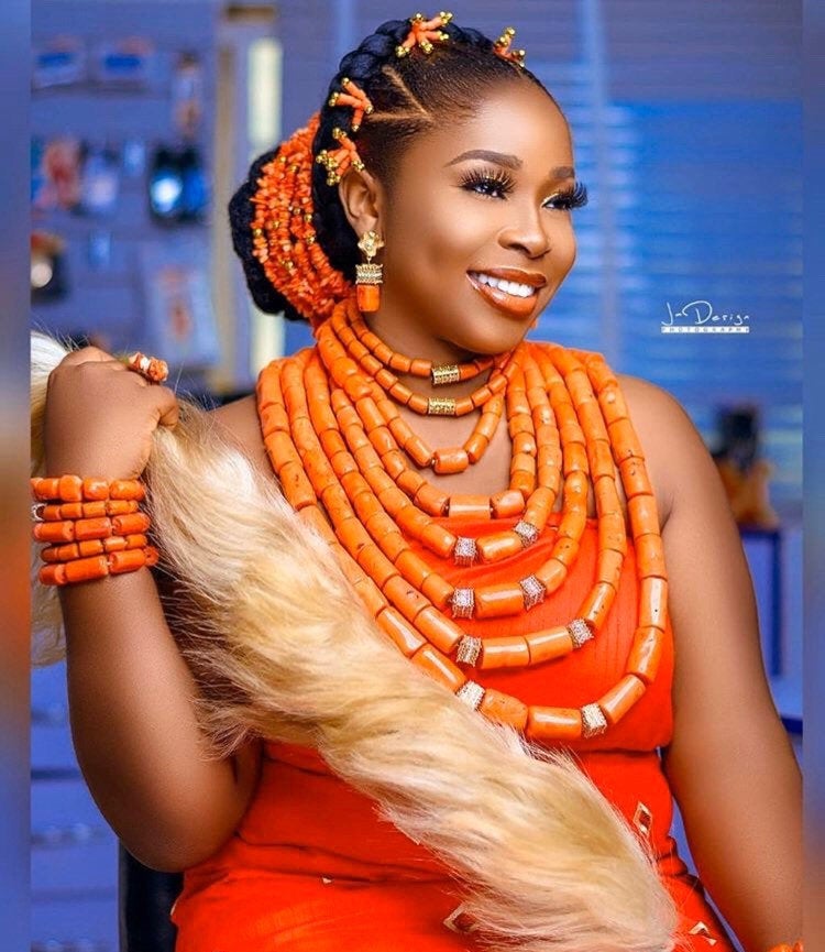 Edo/Igbo Bride Beads Set - Dimaz