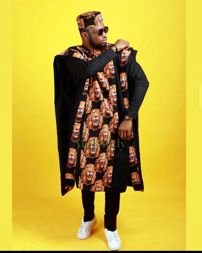Isiagu agbada african men’s attire - Dimaz
