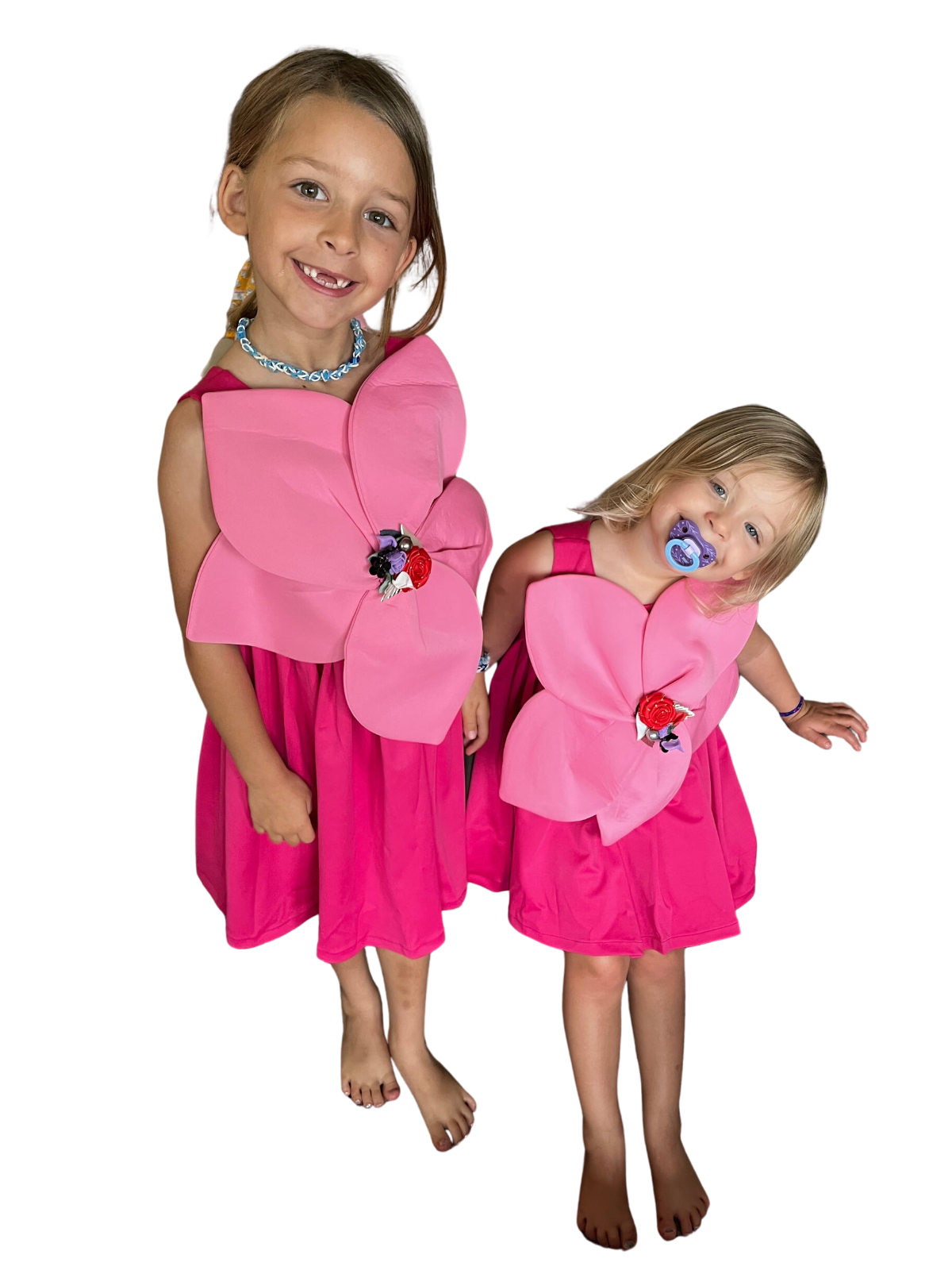 Pink Sleeveless Party Eva Dress