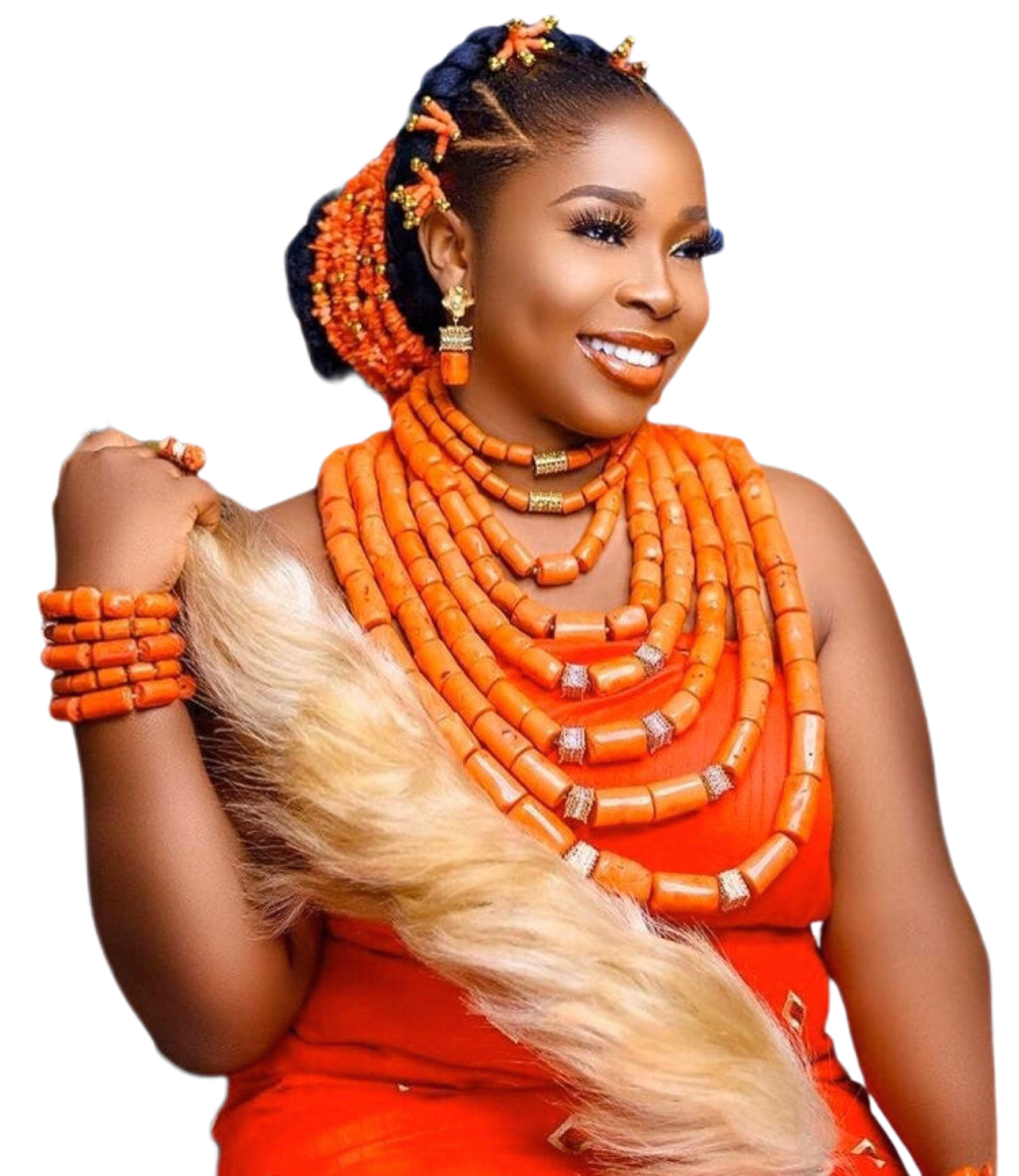 Edo/Igbo Bride Beads Set - Dimaz