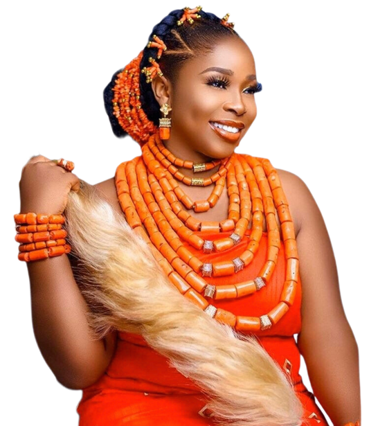 Edo/Igbo Bride Beads Set - Dimaz