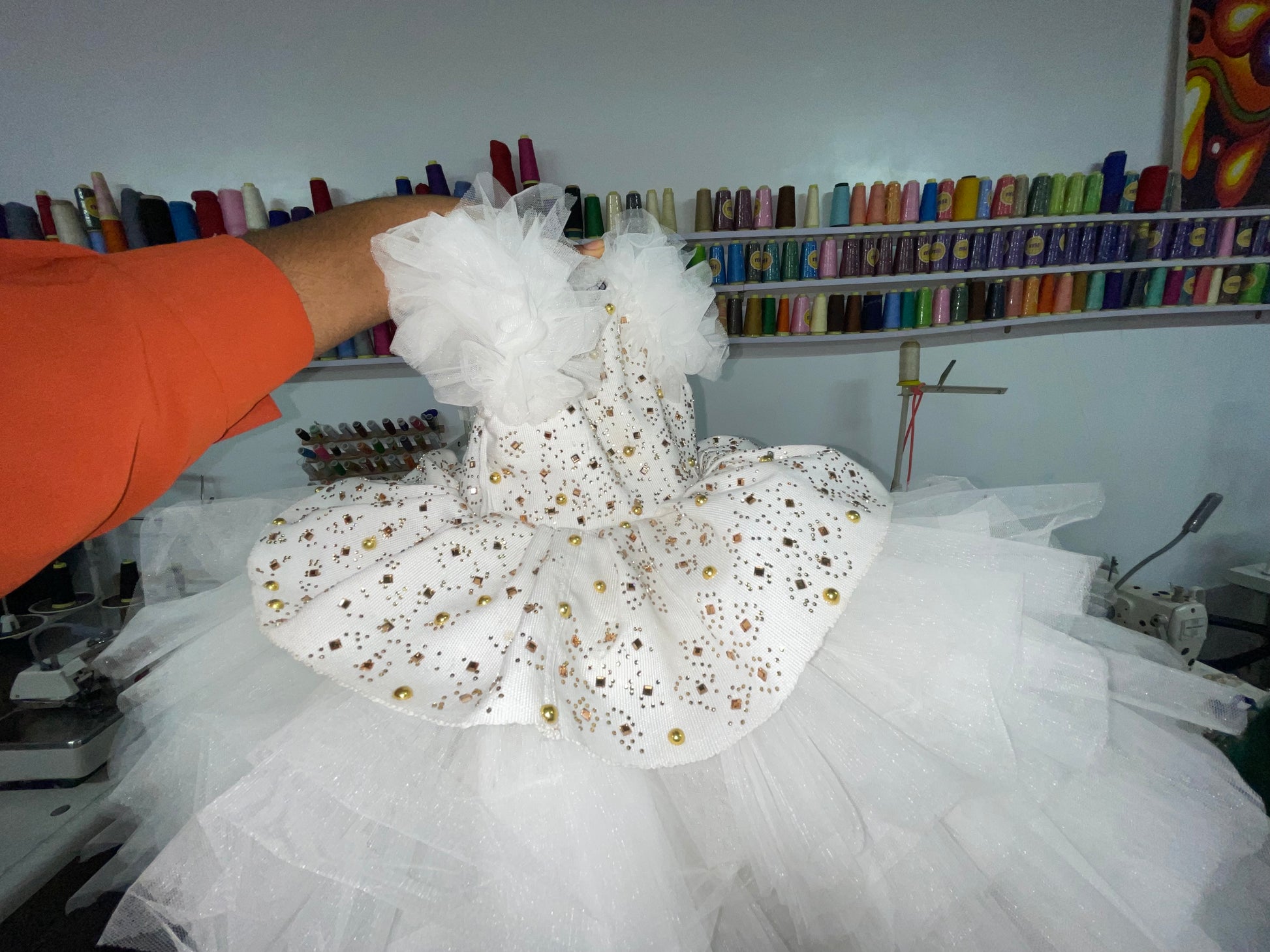 Princess white Dress