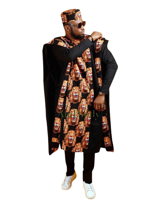 Isiagu agbada african men’s attire - Dimaz