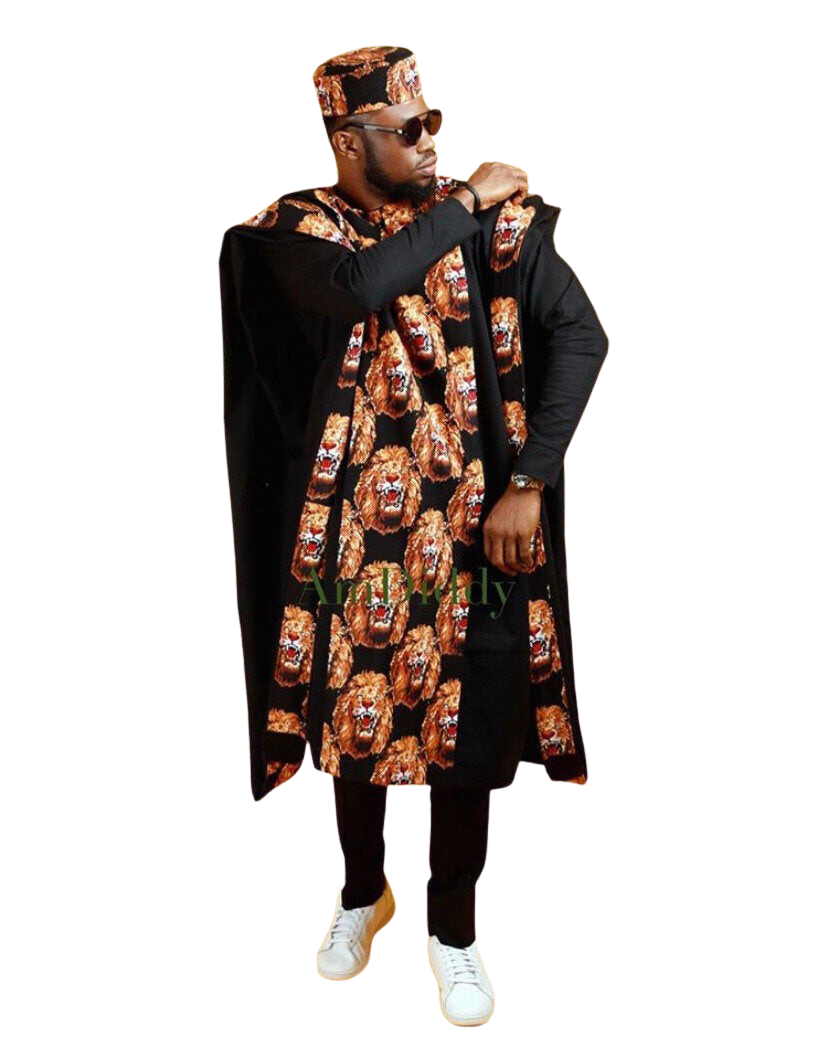 Isiagu agbada african men’s attire - Dimaz