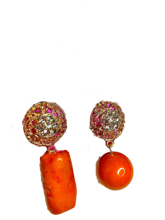 Antique gemstone earrings - Dimaz