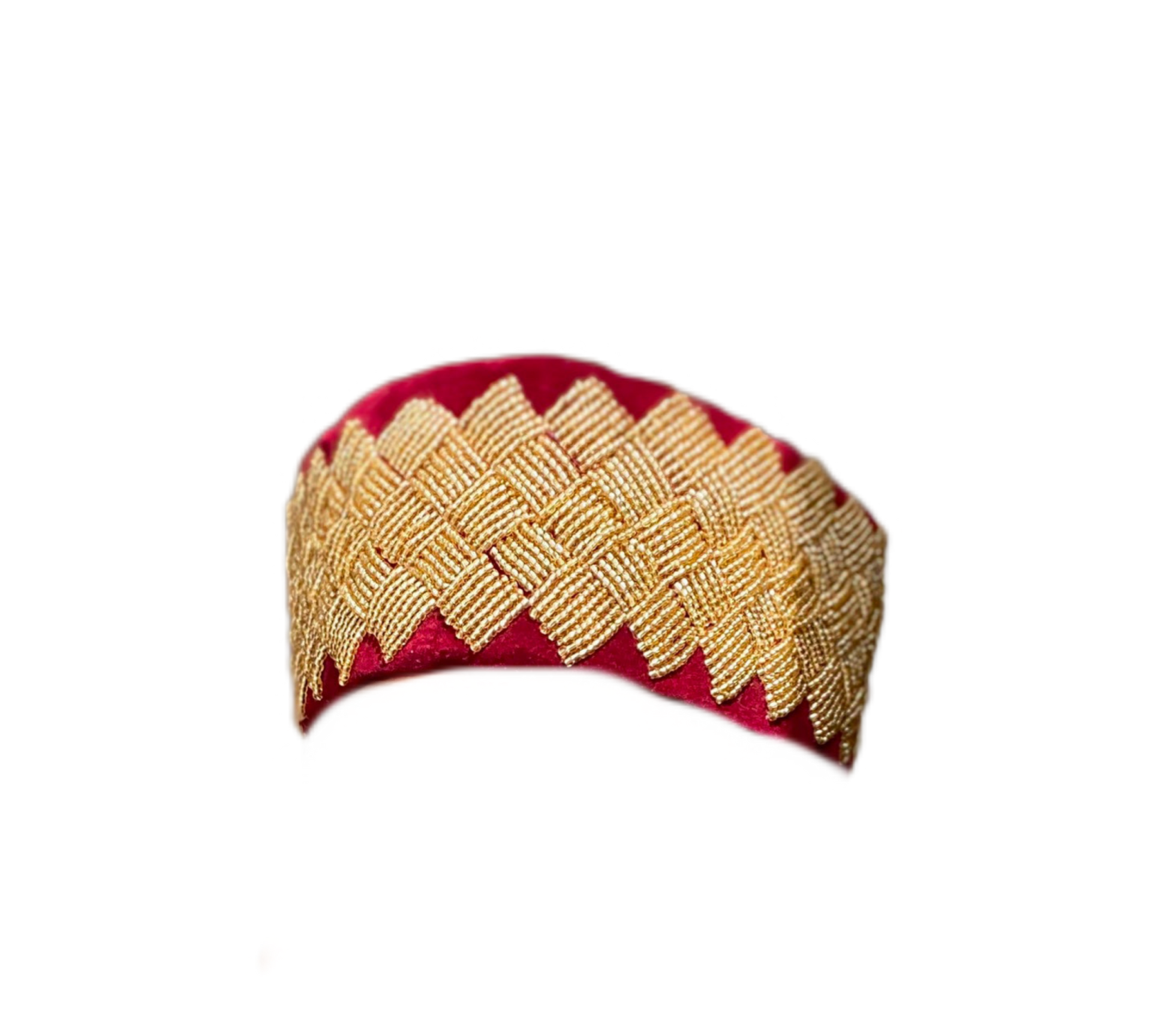 Custom design african beaded hat/cap - Dimaz