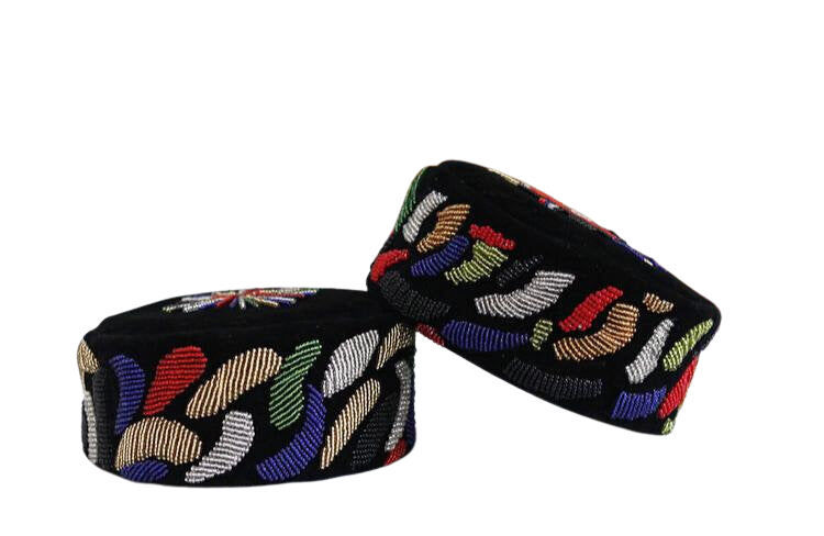 Multicolor african beaded hat - Dimaz