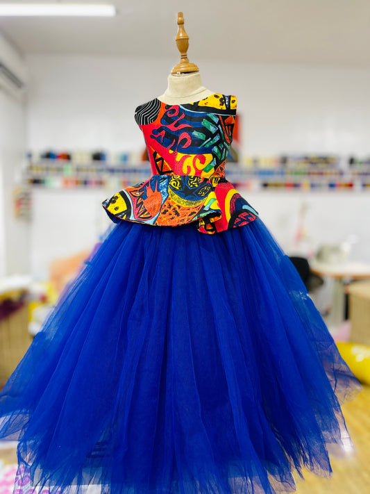 Royal Blue Fancy Dress